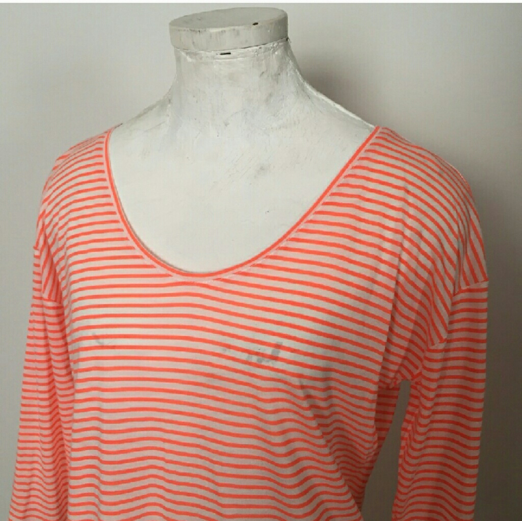 J. Crew Oversized Striped Top Sz Small